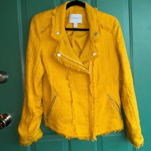 Carolina Belle medium yellow fringe jacket beautiful